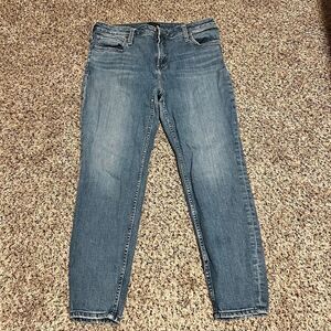 Silver Jeans High Note‎ Skinny Medium Wash Denim Jeans W33/L27